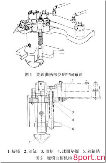 BROMMA吊具旋锁曲柄机构的改造