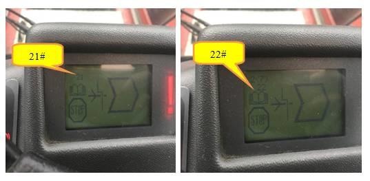 正面吊出现21#、22#故障代码报警的维修
