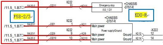 【快速维修故障案例】正面吊同时出现150#、153#、154#、155#故障代码且倒车灯和倒车喇叭均不工作故障的快速修复案例