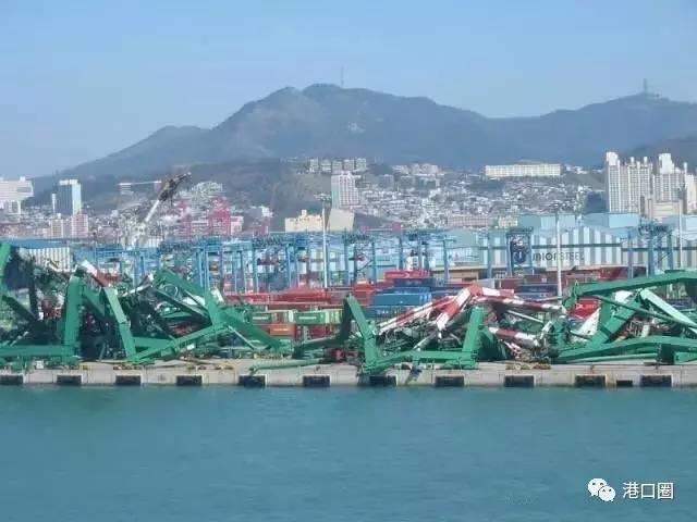 回顾港口机械史最大灾难:11台港机损毁 港口瘫痪 厂商退出港机市场丨港口圈