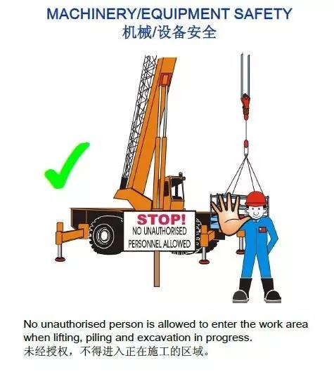 来自国外的32张漫画图助你轻松明了现场作业安全！