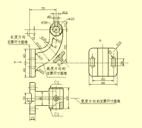 机械设计中尺寸标注知识，教你看懂复杂的机械加工图纸