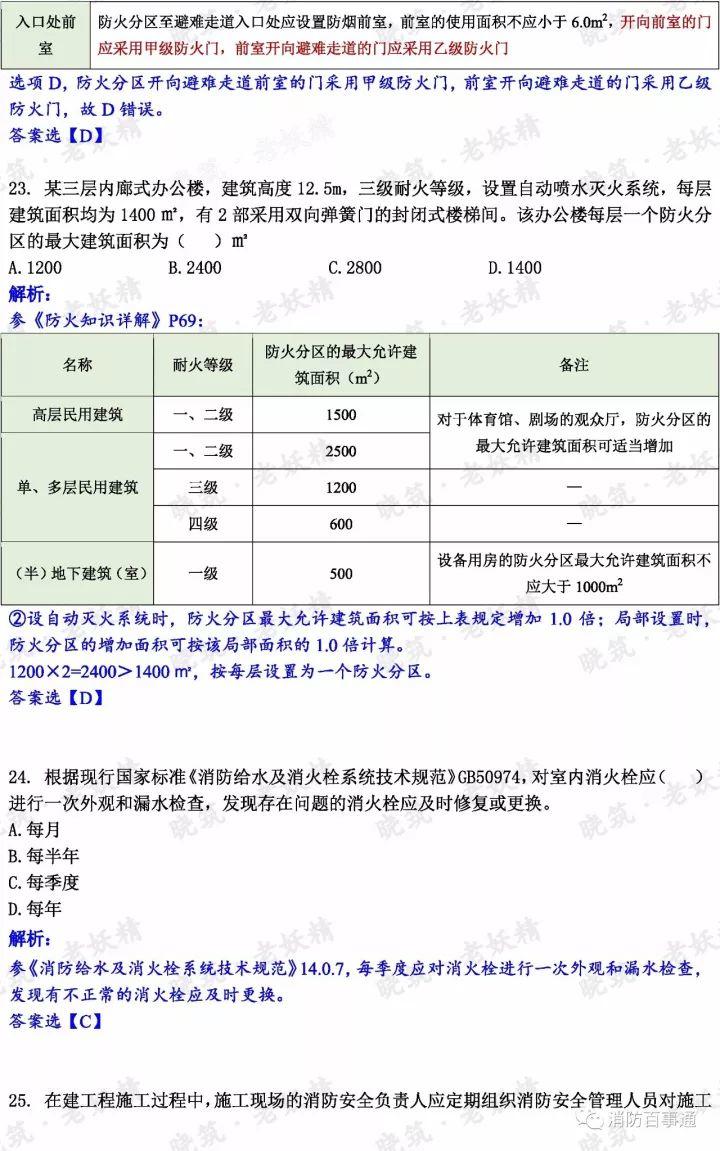 2017年注册消防工程师真题解析（全科），明年还约吗？