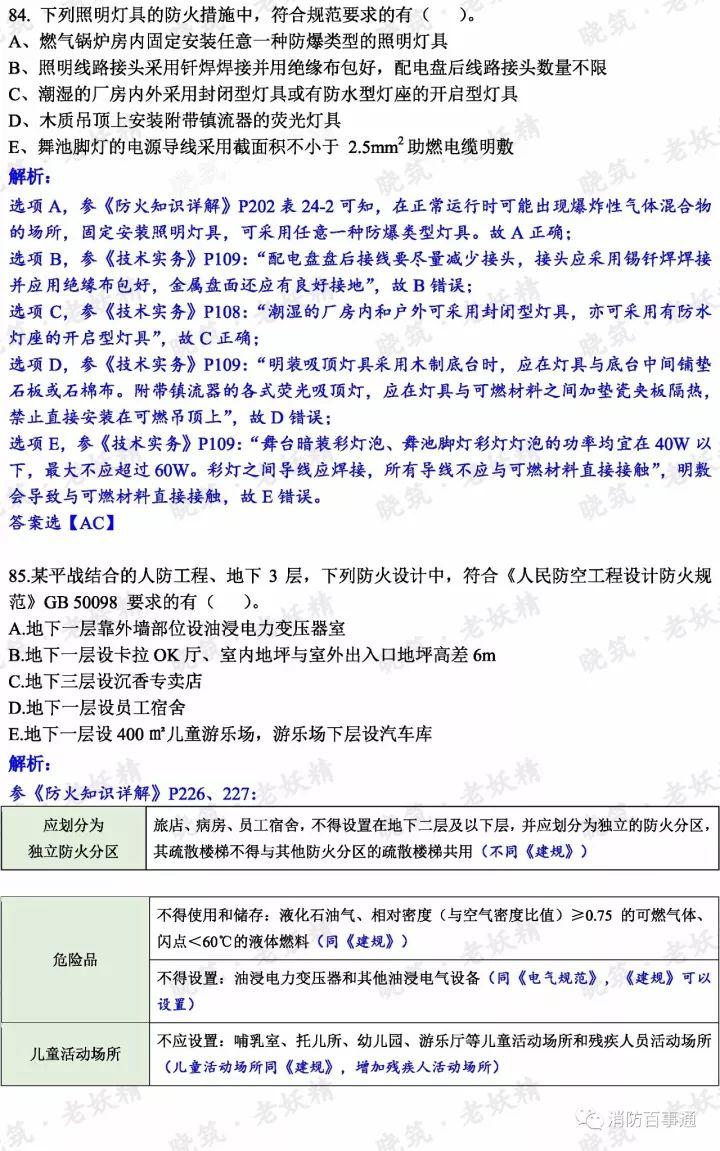 2017年注册消防工程师真题解析（全科），明年还约吗？