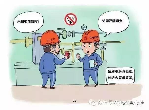 适用于大多数安全培训的一组安全漫画