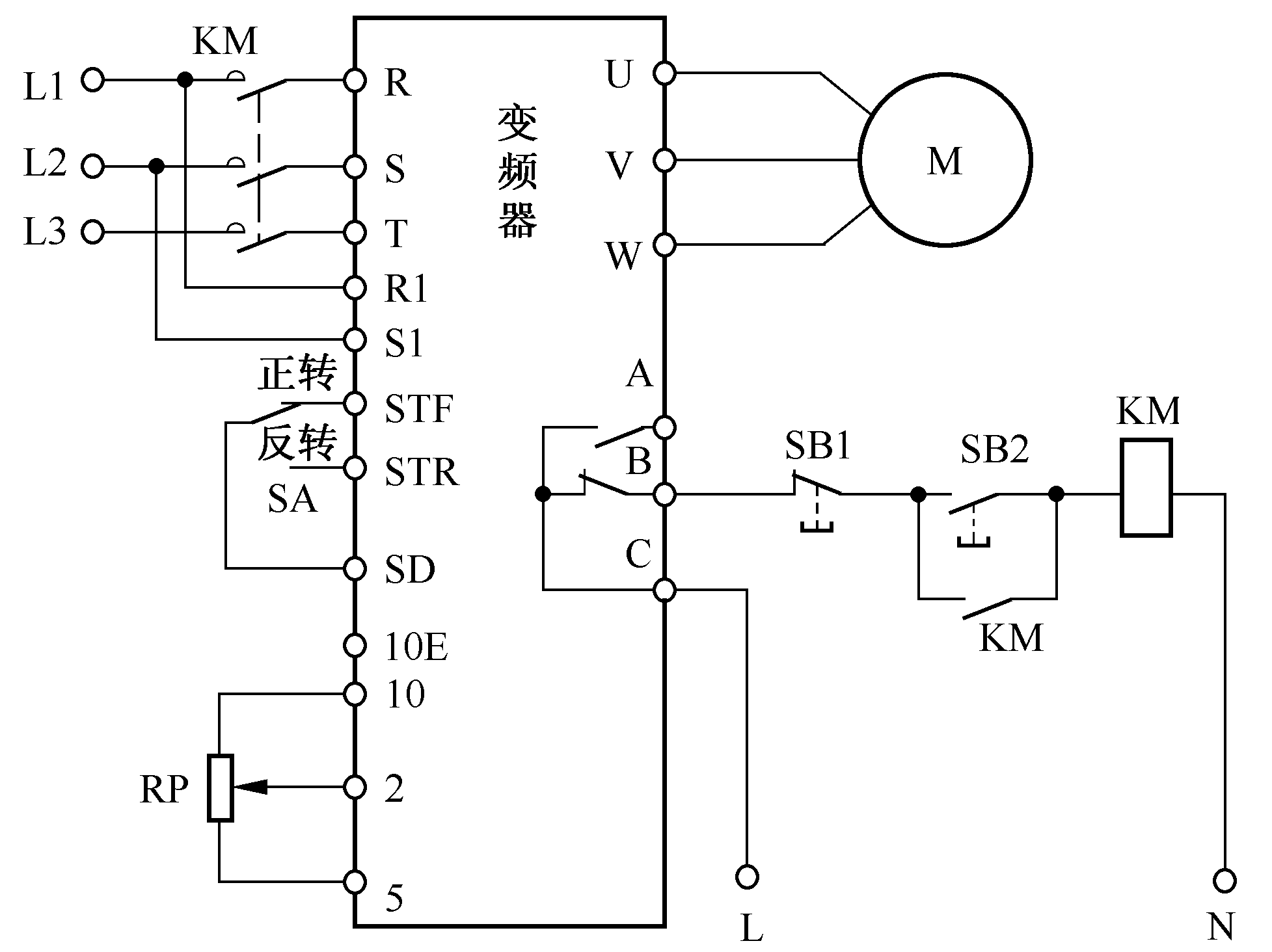变频器典型控制电路及参数设置~新手必须掌握! 新手必须掌握的变频器典型控制电路及参数设置~!