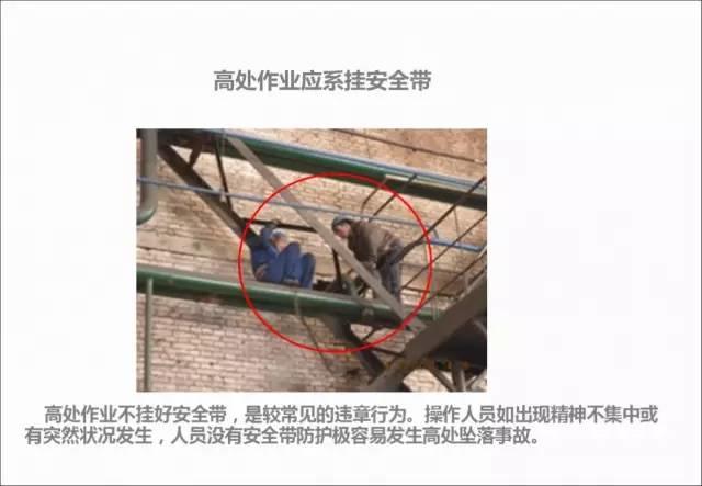 这些习惯性违章行为,你都知道怎么辨识吗? 这些习惯性违章行为,你都知道怎么辨识吗?