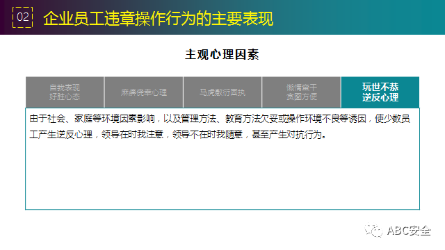 违章,可能,罚款;也有,可能,玩儿完!要知原因若干,还有措施决断,赶紧看完本版! 安全管理必知:违章原因分析&常见事故预防措施!