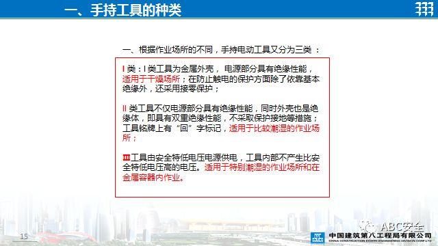 PPT | 视频 | 关于手持工具安全