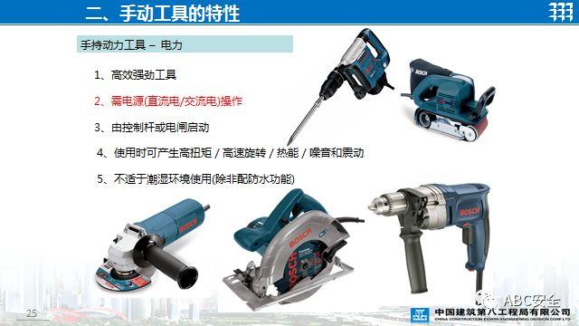 PPT | 视频 | 关于手持工具安全