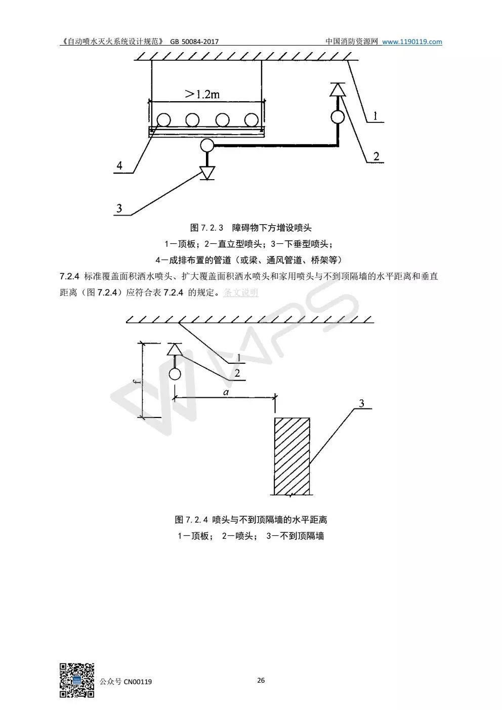 《自动喷水灭火系统设计规范》 GB50084-2017
