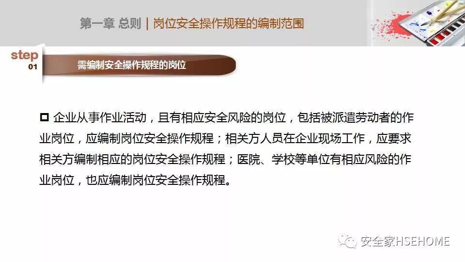 安全操作规程的撰写培训