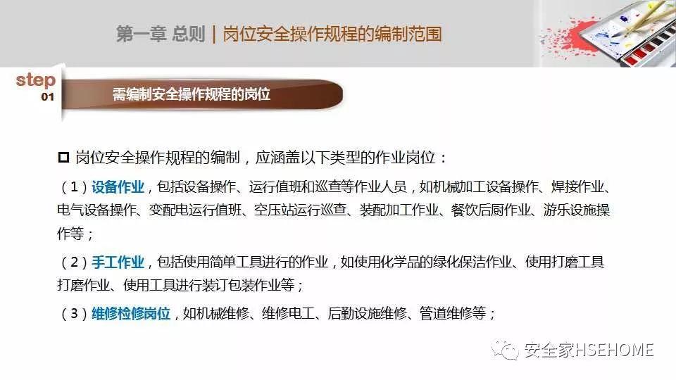 安全操作规程的撰写培训