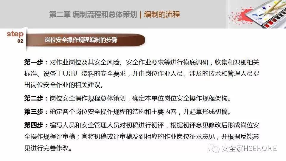 安全操作规程的撰写培训