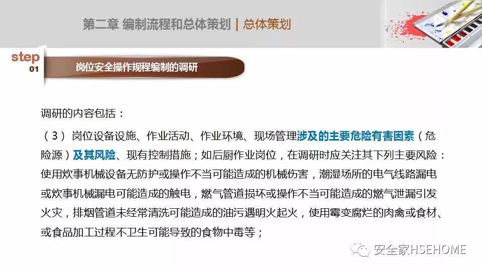 安全操作规程的撰写培训