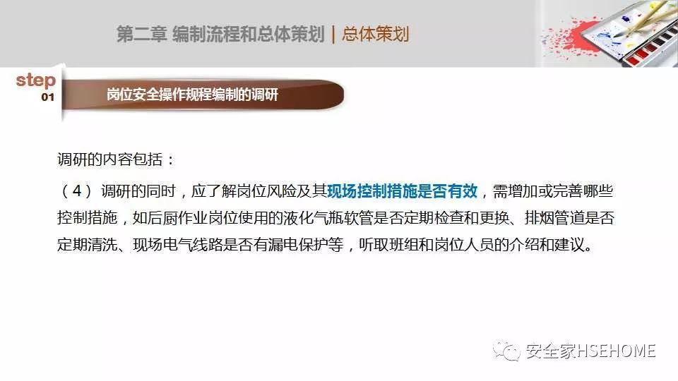 安全操作规程的撰写培训