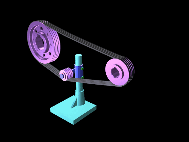 带传动的动图演示,让你一目了然! 带传动的动图演示,让你一目了然!