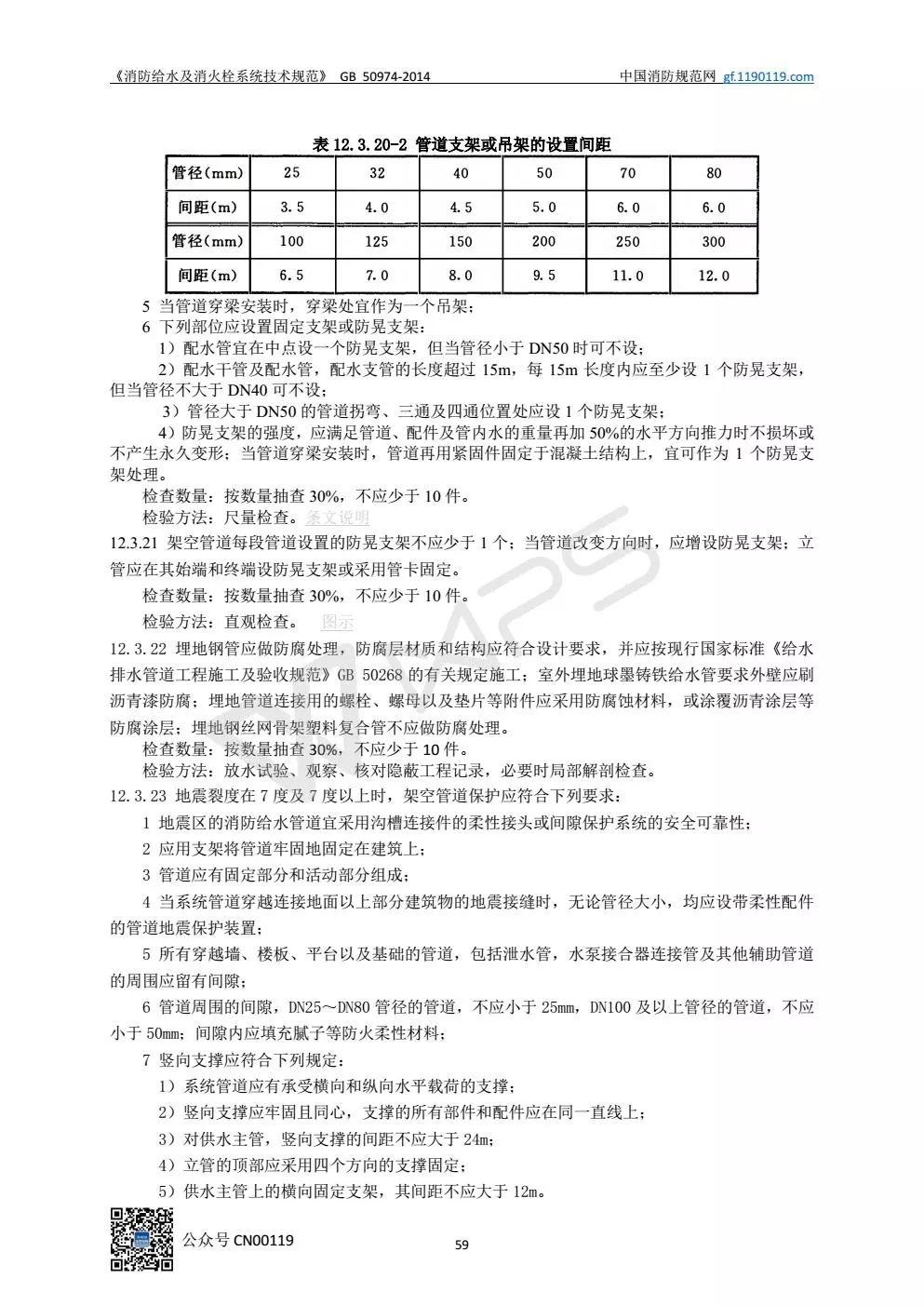 《消防给水及消火栓系统技术规范》 GB50974-2014（送PDF）