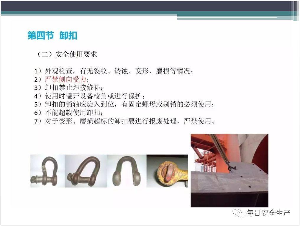 吊索具（工属具）培训PPT！