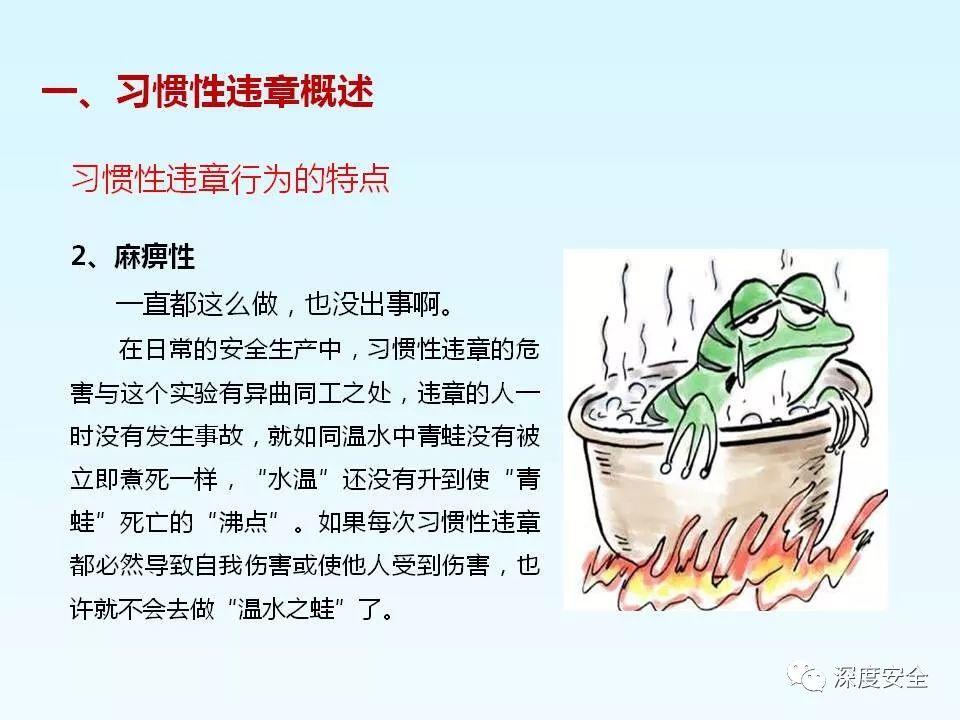 精品PPT---习惯性违章培训