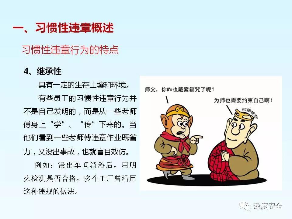精品PPT---习惯性违章培训
