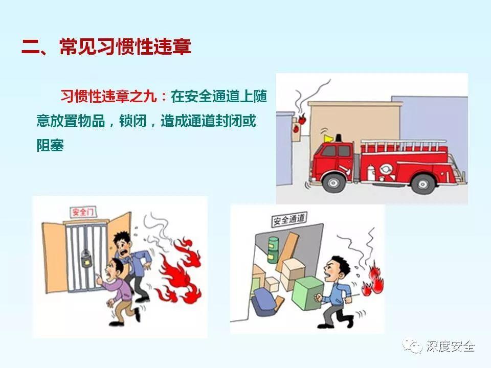 精品PPT---习惯性违章培训