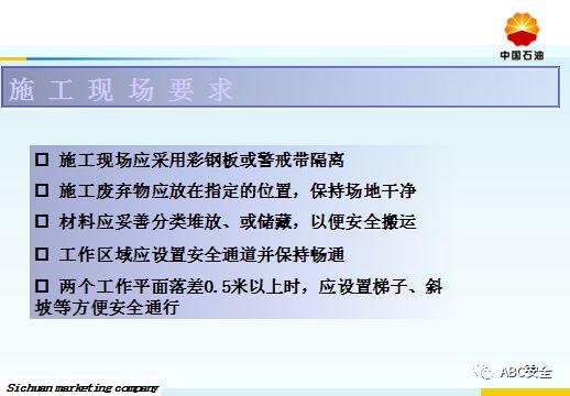 承包商现场作业管理｜来自于500强的PPT