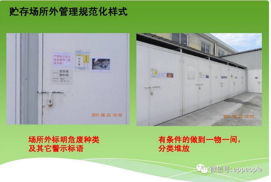 环保局：危废暂存间应这样建！对错对比照片