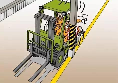 痛心！山东一叉车司机违规操作,，活活摔死搬运工！