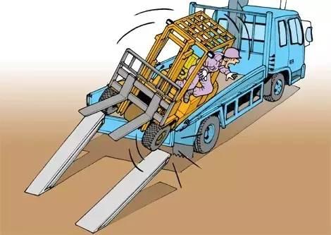 痛心！山东一叉车司机违规操作,，活活摔死搬运工！