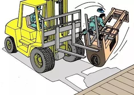 痛心！山东一叉车司机违规操作,，活活摔死搬运工！