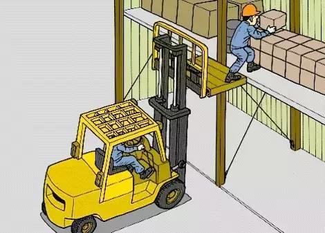 痛心！山东一叉车司机违规操作,，活活摔死搬运工！