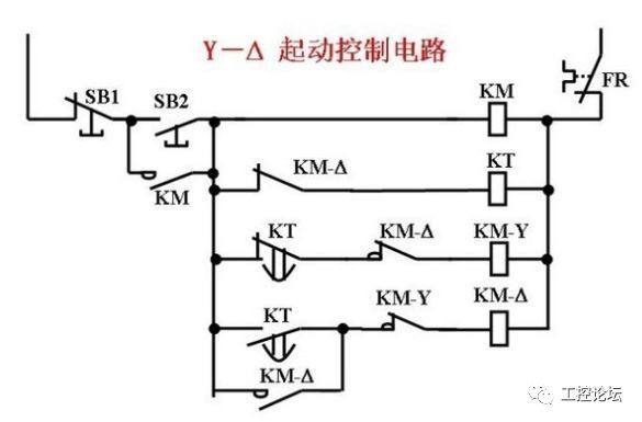 星三角电路启动原理图解