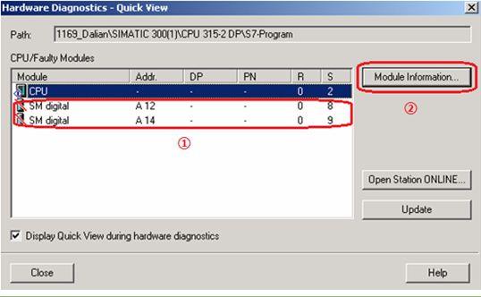 关于PLC报警及故障的诊断 关于场桥PLC报警及故障的诊断