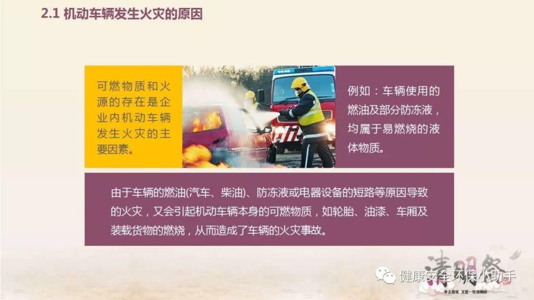 厂内叉车突发自燃,司机瞬间被火吞噬......防不胜防! 厂内叉车突发自燃!企业设备防火安全培训PPT