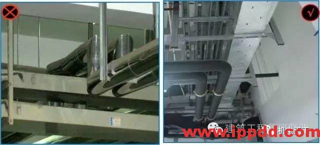 机电安装工程中屡见不鲜的质量通病32条,正确+错误图文对比! 【干货】机电安装工程中屡见不鲜的质量通病32条,正确+错误图文对比!