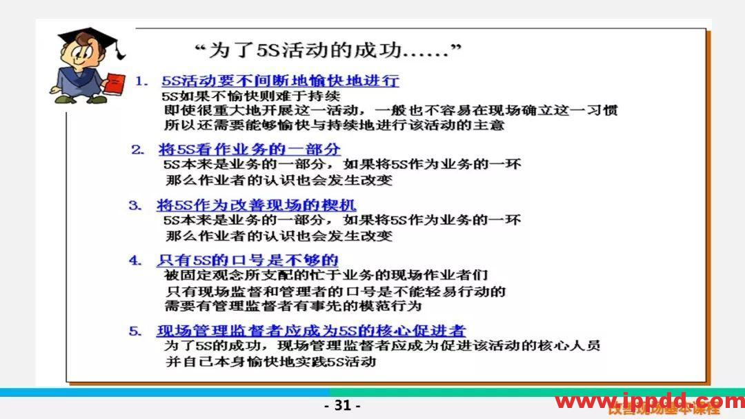 【PPT】5S &三定基本课程