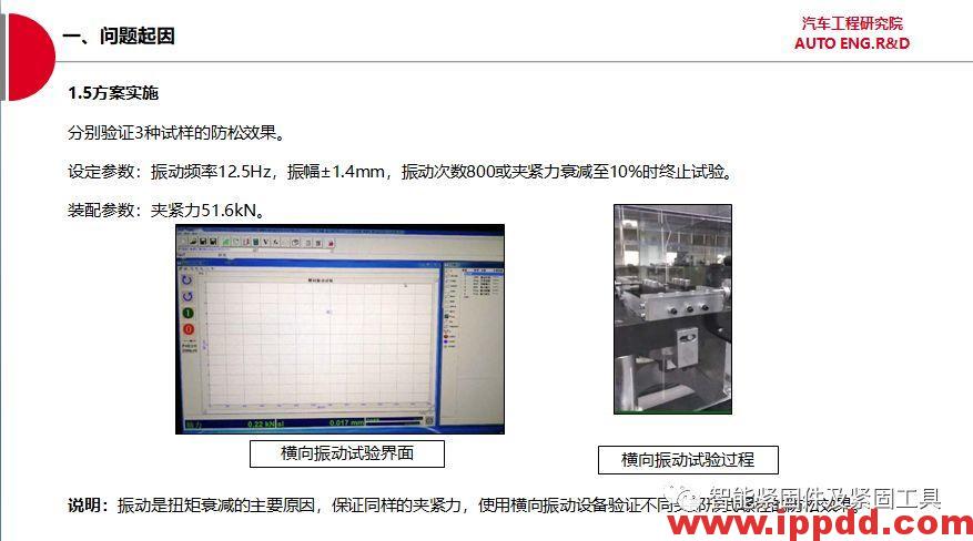 使用带弹簧垫圈螺栓固定不防松问题改进...