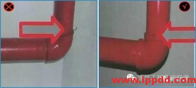 【干货】机电安装工程中屡见不鲜的质量通病32条，正确+错误图文对比！