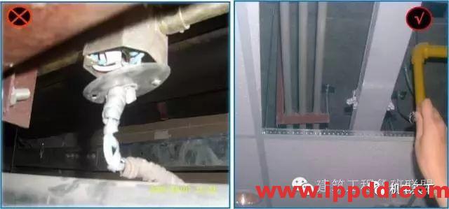 【干货】机电安装工程中屡见不鲜的质量通病32条，正确+错误图文对比！