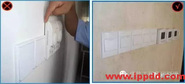 【干货】机电安装工程中屡见不鲜的质量通病32条，正确+错误图文对比！