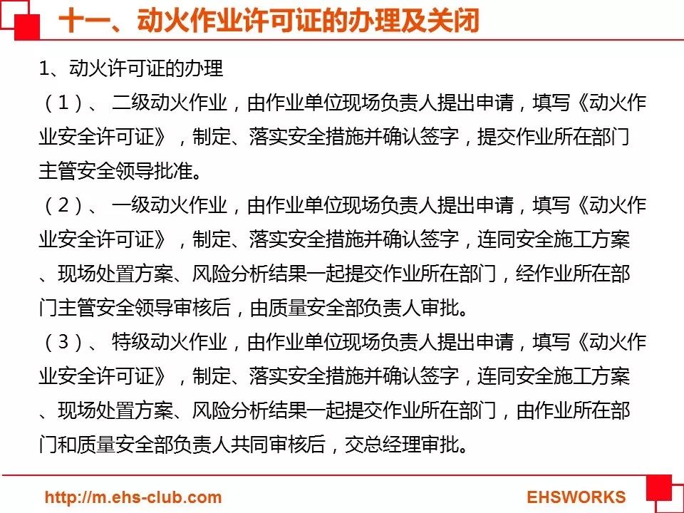 【PPT】动火作业培训