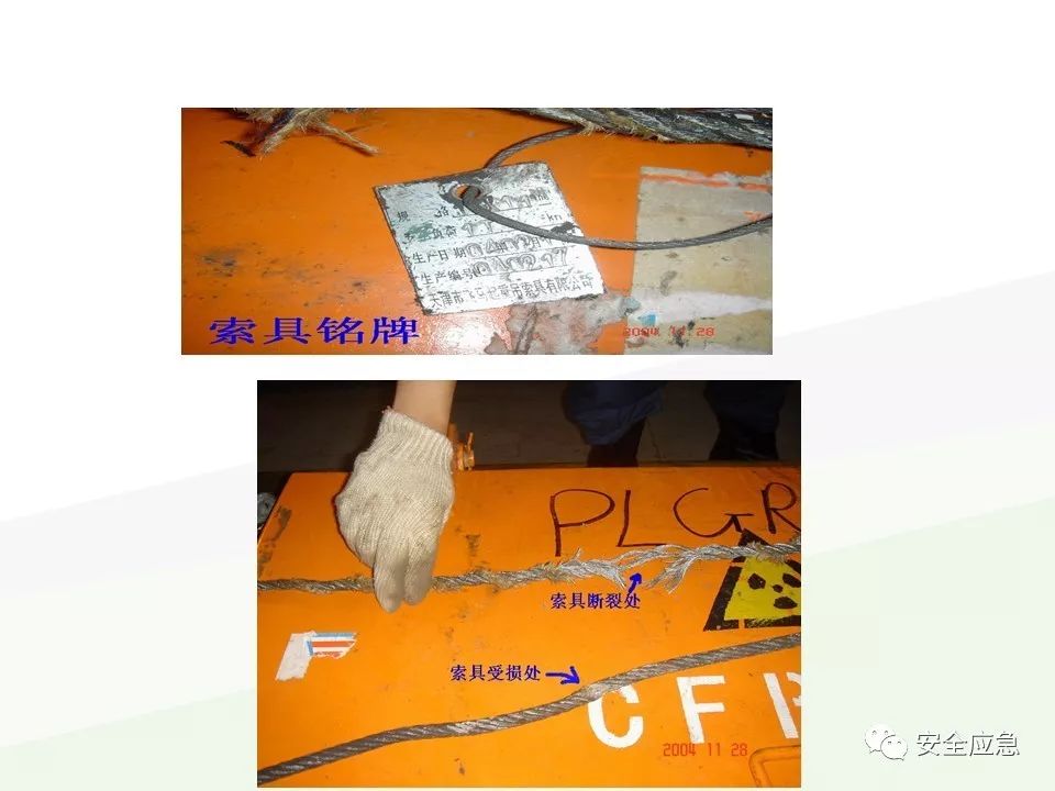 我说报废，你说还能用，绳索断裂砸死工人！只因绳索扭结...