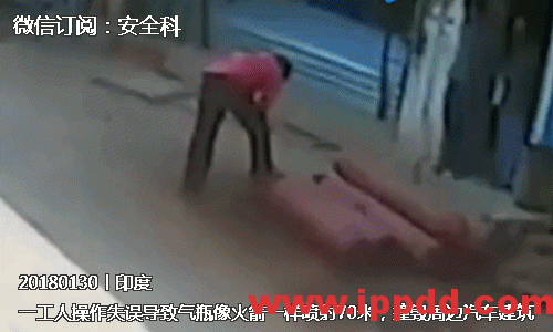 2020年2月复工事故视频，常见各种类型事故发生瞬间动图展示及员工安全培训教材PPT