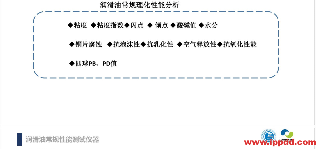 (完整版)润滑油脂性能指标解读PPT