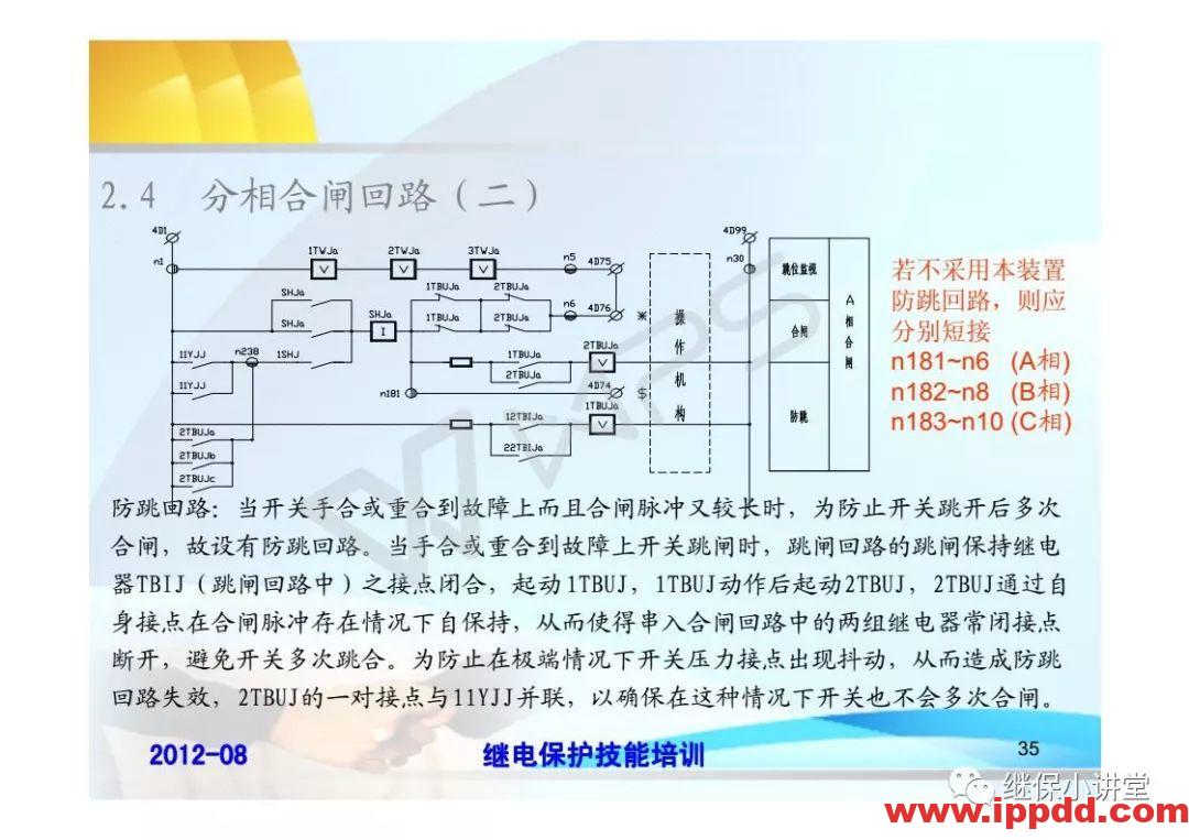 继电保护技术比武竞赛保护培训