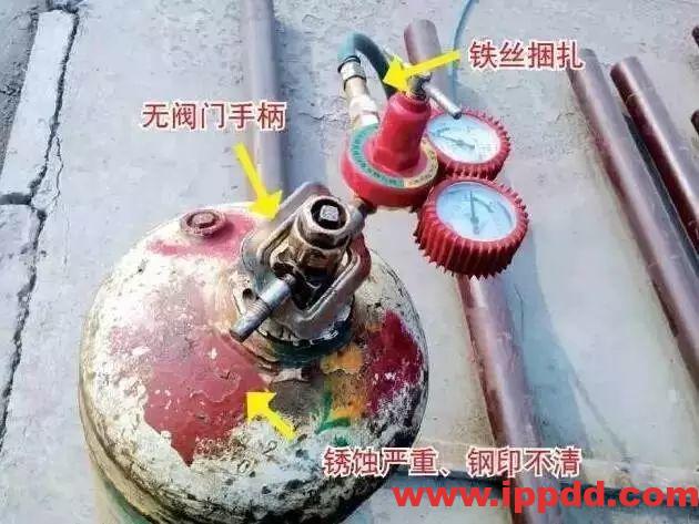 配电箱旁放乙炔瓶?罚!气瓶安全管理不到位,真的会要人命!