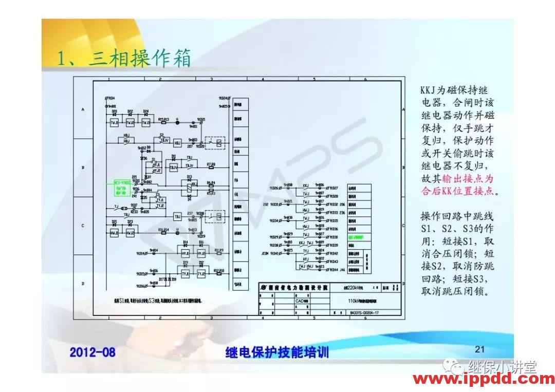 继电保护技术比武竞赛保护培训