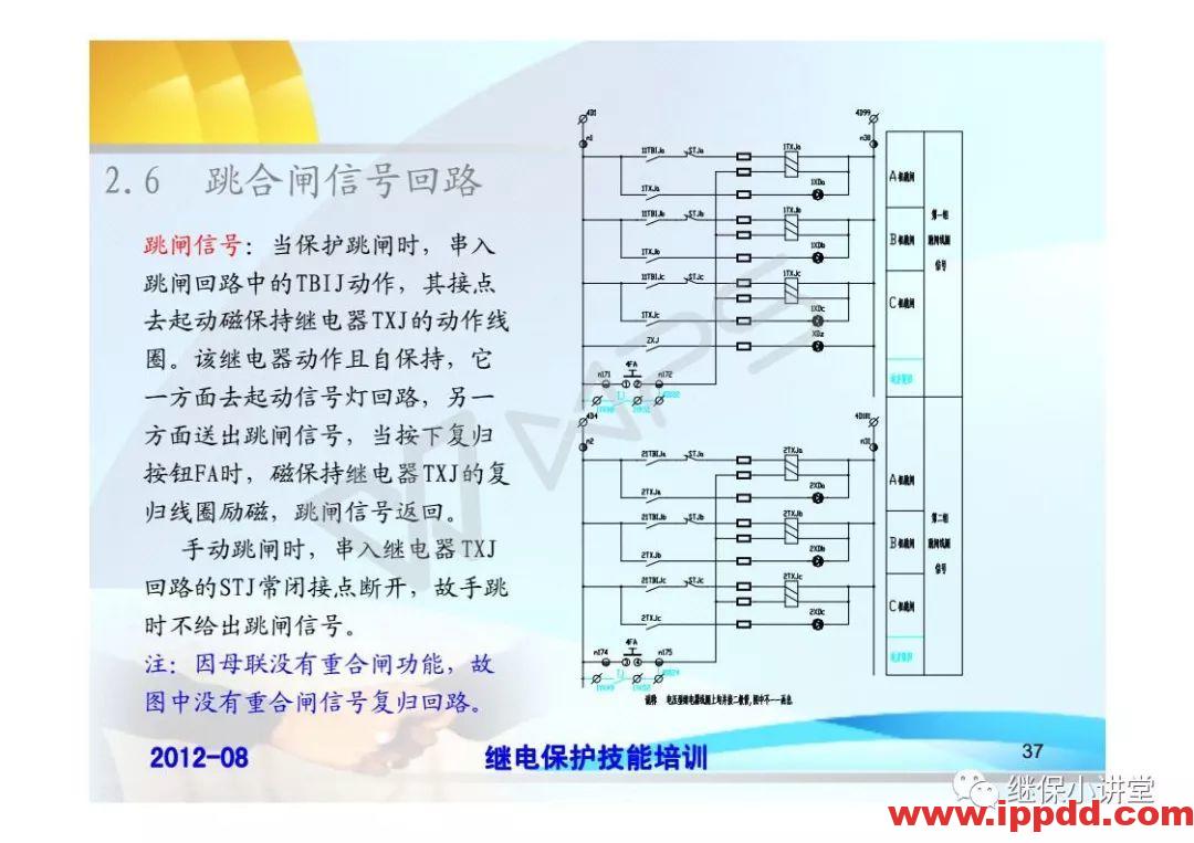 继电保护技术比武竞赛保护培训