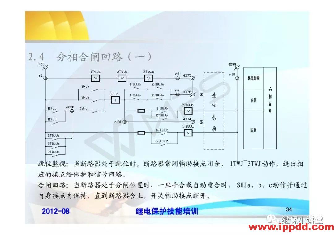 继电保护技术比武竞赛保护培训